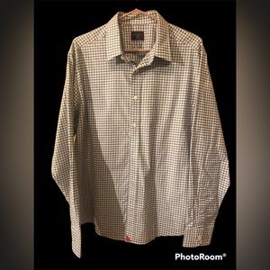 Untuckit mens large cotton dress shirt…